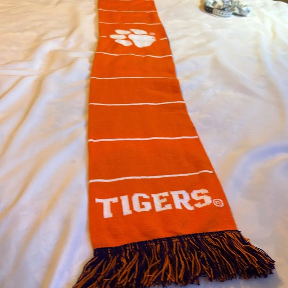 Clemson Tigers Reversible  Cotton Bowl Classic Playoff Semifinal Fringed Scarf